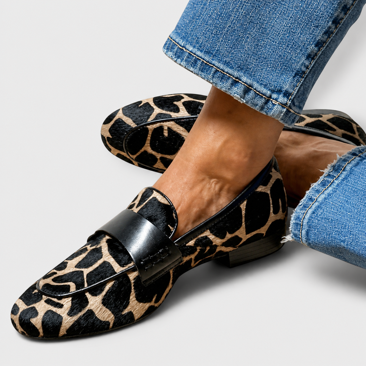 LOLI™ | MOCASINES DE LEOPARDO