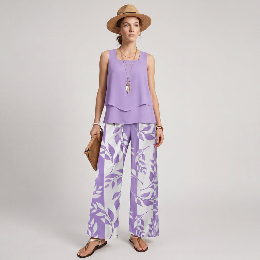 LAURA | CONJUNTO FLOR DE LAVANDA
