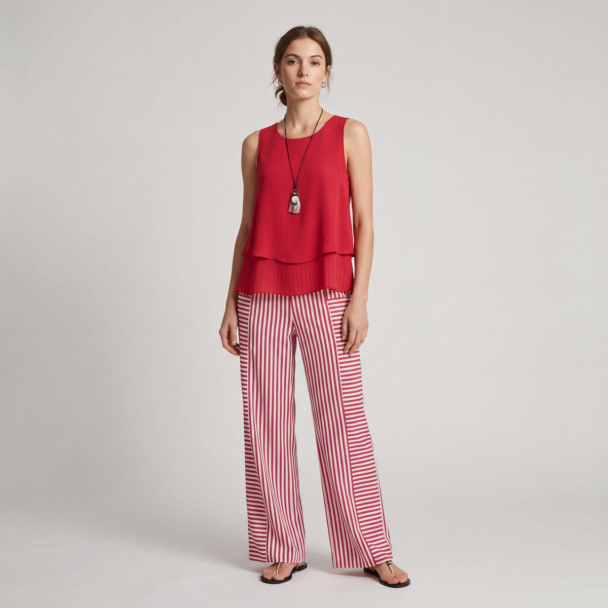 ROSA | CONJUNTO RIVIERA A RAYAS