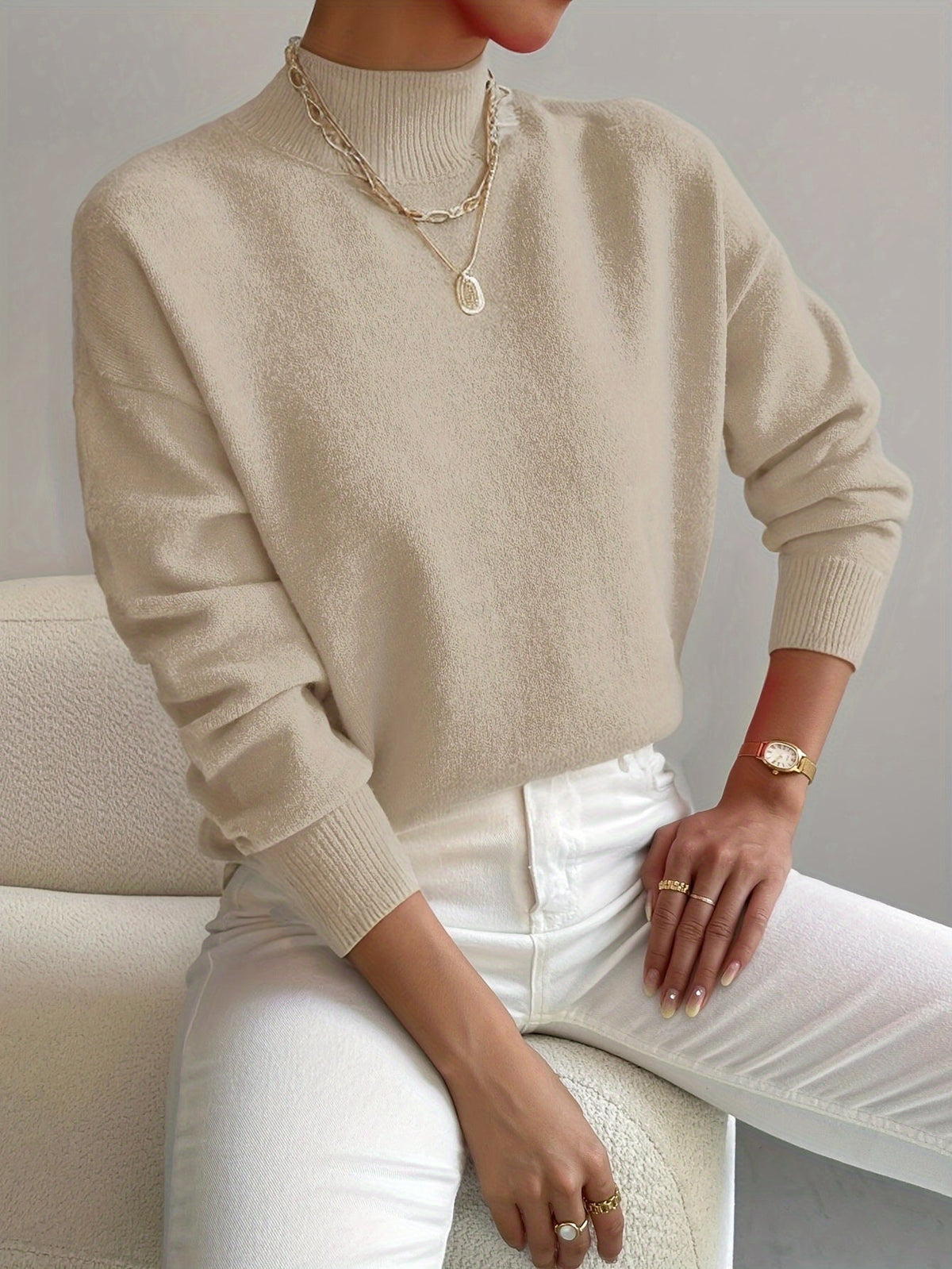 LARA | JERSEY DE DE CUELLO ALTO