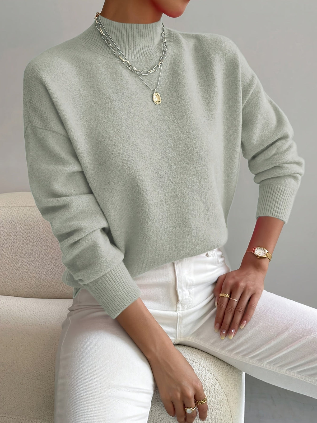 LARA | JERSEY DE DE CUELLO ALTO